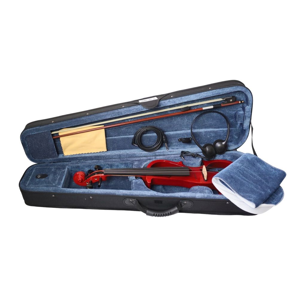 Viol&iacute;n El&eacute;ctrico Livorno 4/4 Rojo Liv-e-41rd image number 4.0