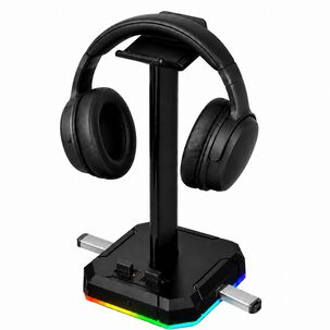 Soporte Para Aud&iacute;fonos Redragon Scepter Con Hub Usb Full Rgb