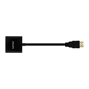Adaptador Hdmi A Vga Pc Consolas Negro
