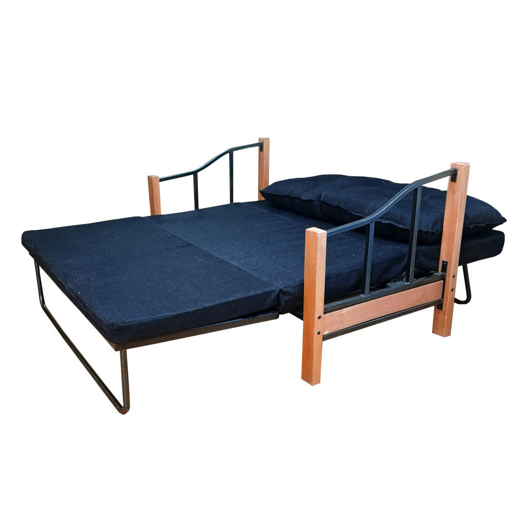 Sofa Cama 2 Cuerpos Ranco " Negro" image number 2.0