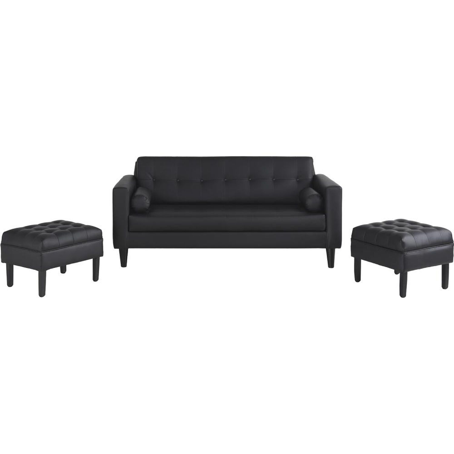 Sof&aacute; Bodevir Retro / 3 Cuerpos + 2 Pouf image number 6.0