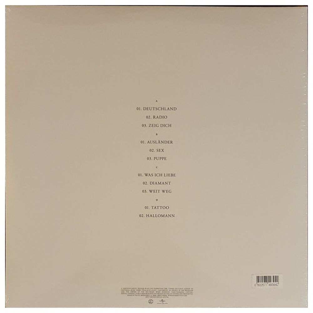 Rammstein - Rammstein (2lp) | Vinilo image number 1.0