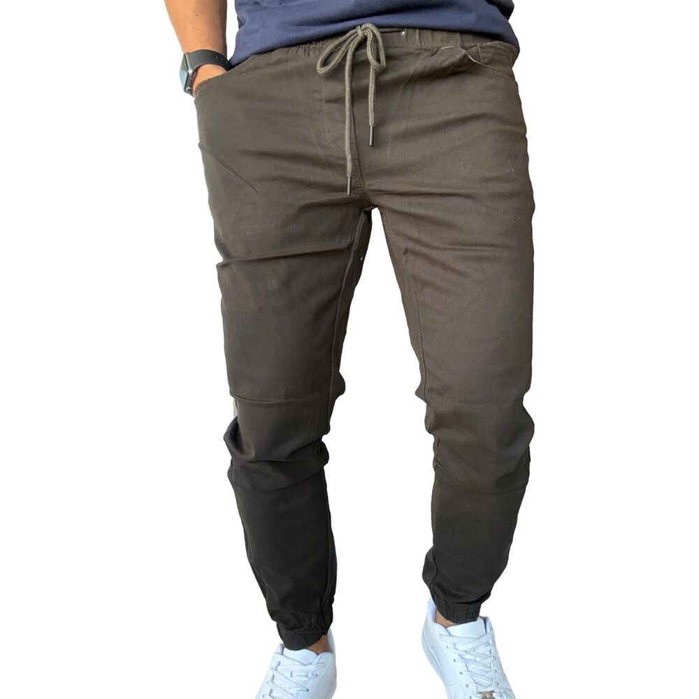 Jogger Mosaico Pantal&oacute;n Slim Fit Elasticado Colores image number 36.0