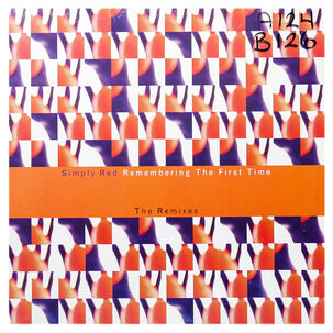 Simply Red - Remembering The First Time | 12" Maxi Single Usado