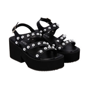 Sandalia Mujer Negro Trixie Police