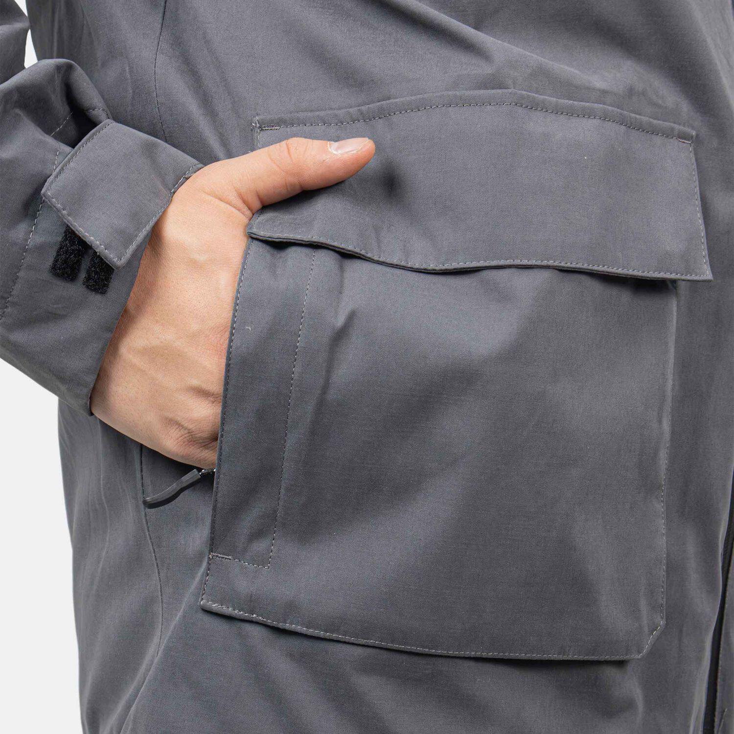 Parka Impermeable Hw Vail Gris image number 7.0