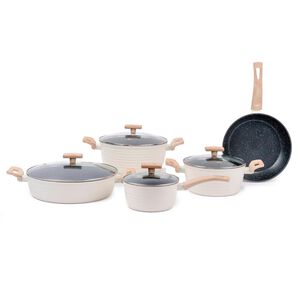 Bater&iacute;a De Cocina Antiadherente Savannah 9 Piezas