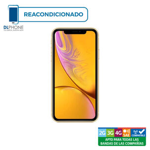 Iphone Xr 64gb Amarillo Reacondicionado