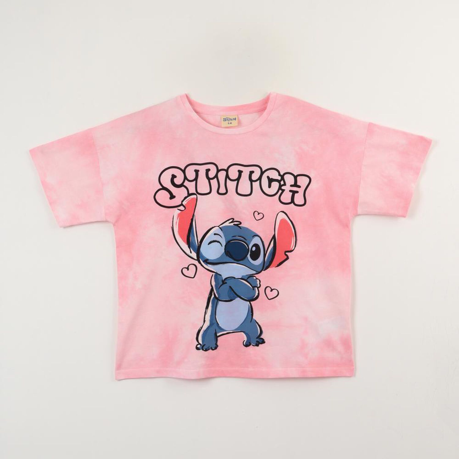 Polera Mc Teena Tie Dye Lilo & Stitch image number 0.0