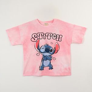 Polera Mc Teena Tie Dye Lilo & Stitch