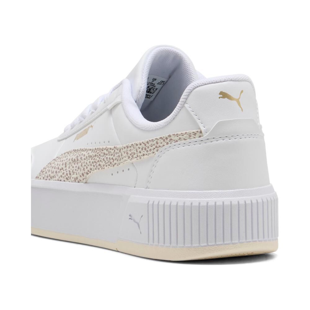 Zapatilla Urbana Mujer Puma Carina Mia Topcat White-frosted Ivory image number 2.0