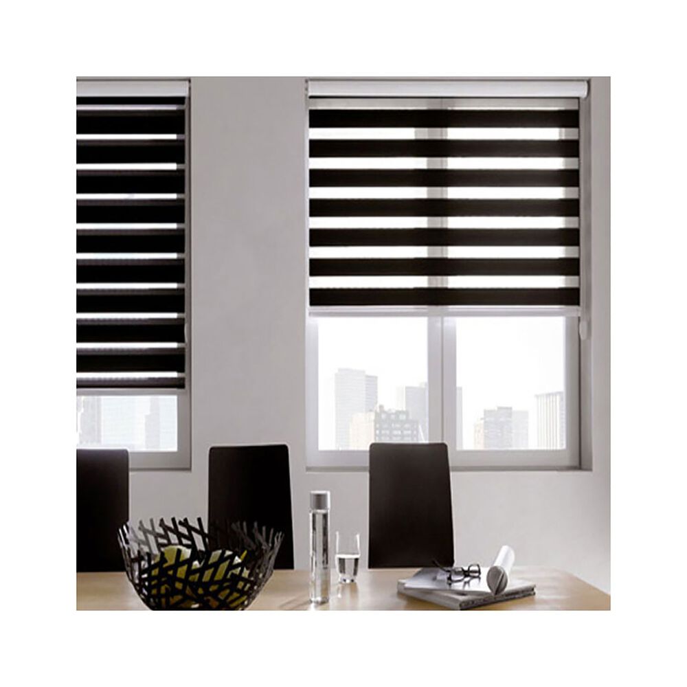 Cortina Roller Duo 150x140 Negro image number 4.0