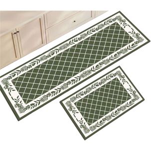 Set 2 Alfombra De Goma Para Cocina Piso Antideslizante Acg-2