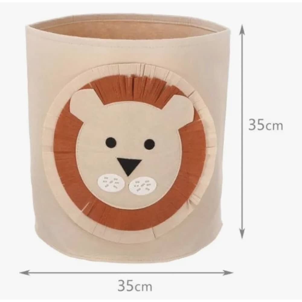 Cesto De Ropa Juguetes Infantil Animales Material Resistente image number 1.0