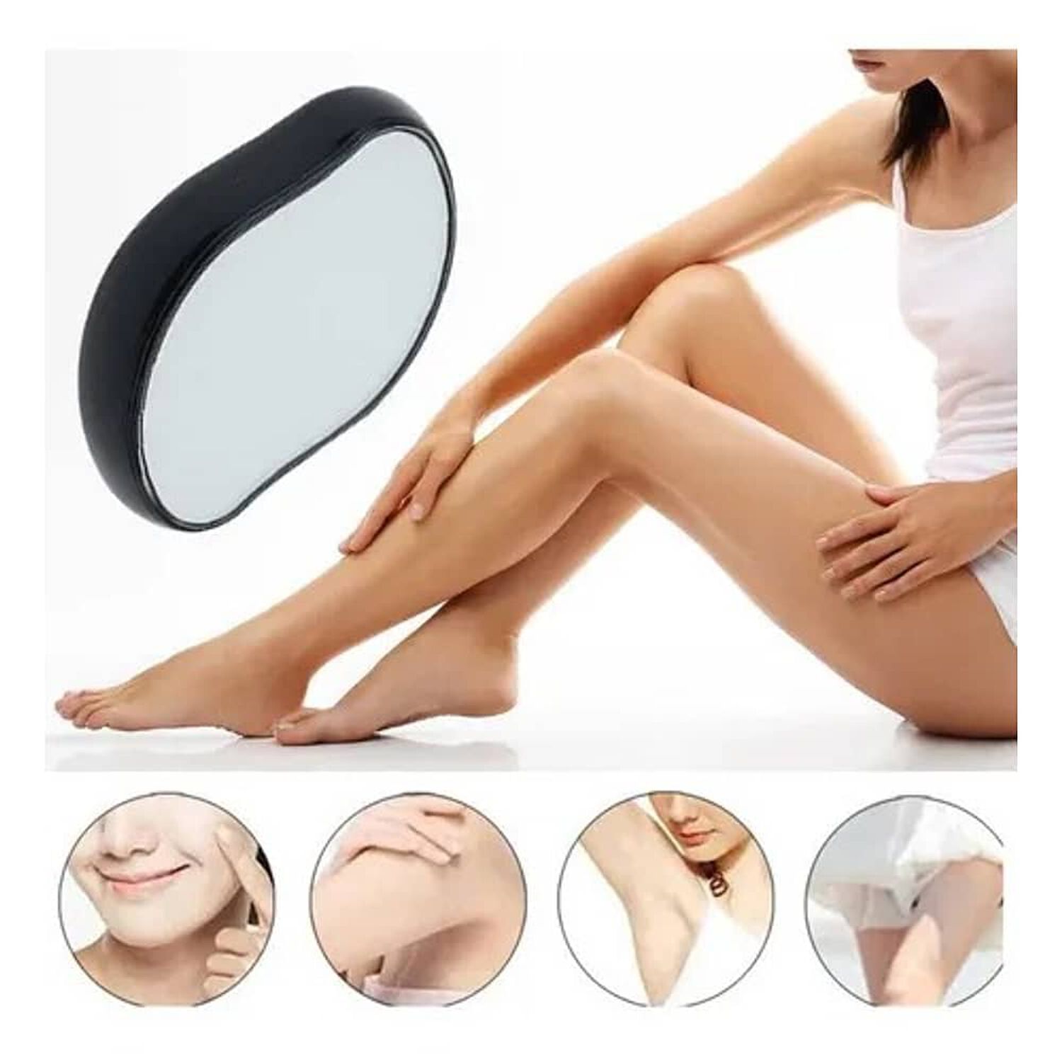 Depiladora Magica De Cristal Manual Unisex Exfoliadora image number 0.0