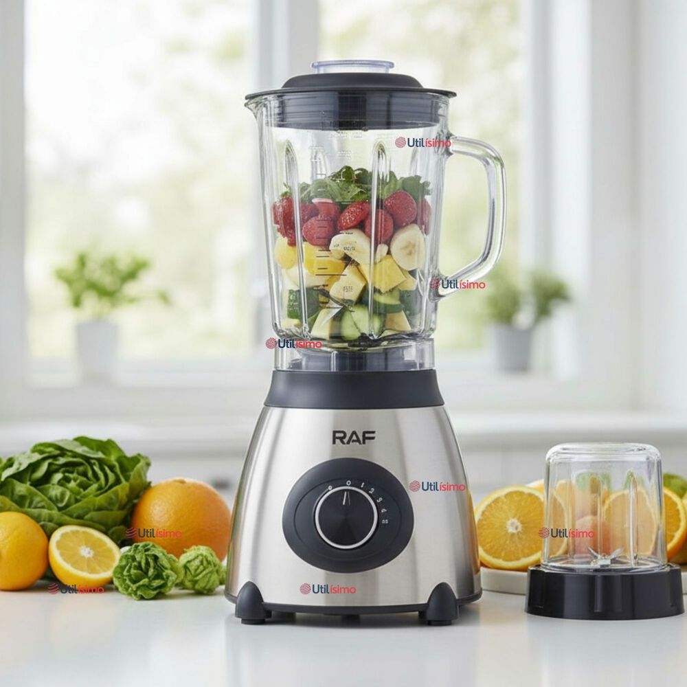 Licuadora Juguera Multiuso 2 En 1 Picadora Y Jarra De Vidrio image number 0.0