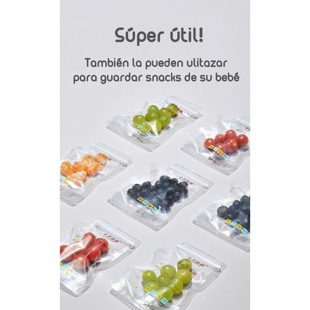 Bolsa Para Leche Maternal 72 Unidades Y 1 Plum&oacute;n Lubabycas image number 7.0