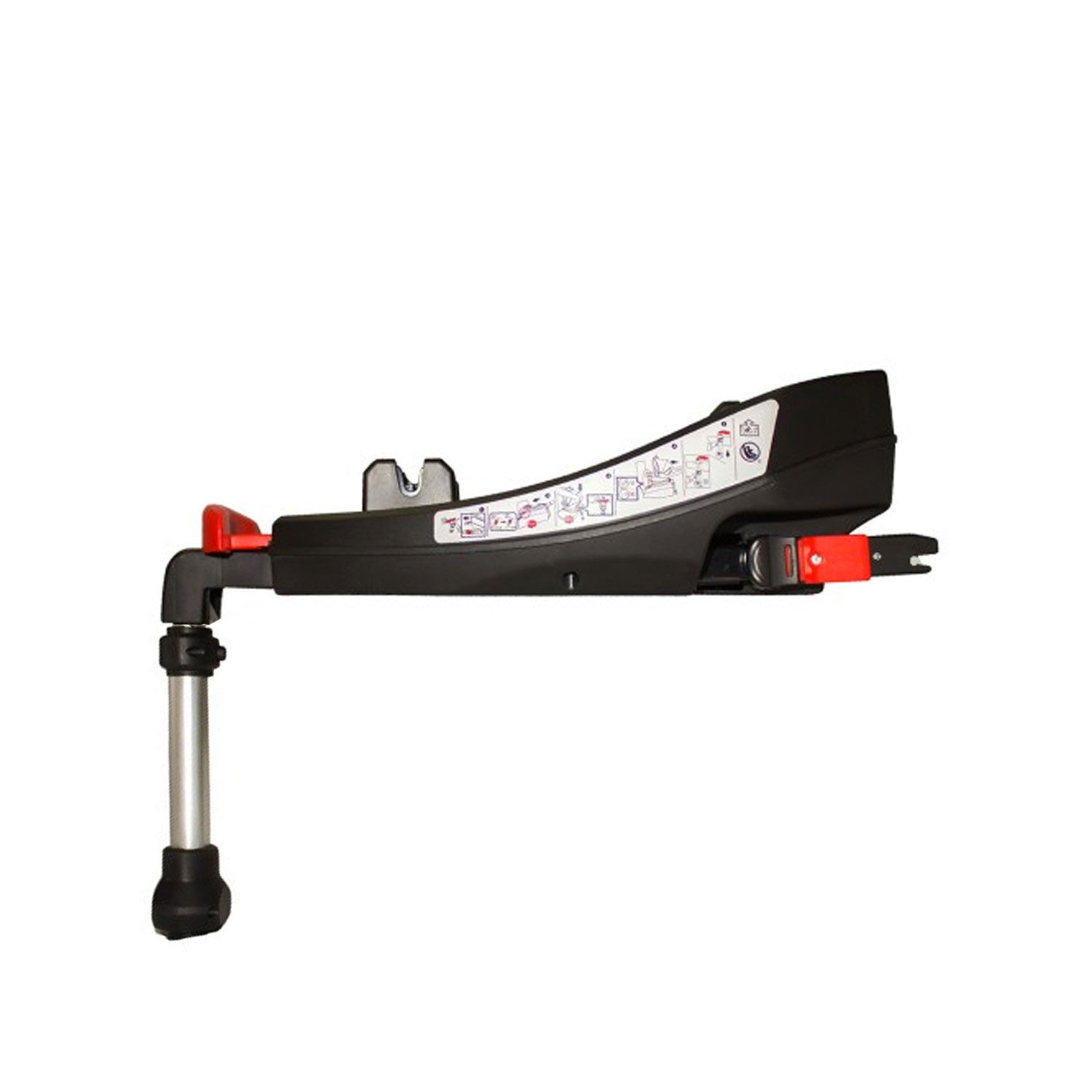 Silla De Auto Zoe Gris Plata - Negro + Base Isofix image number 4.0