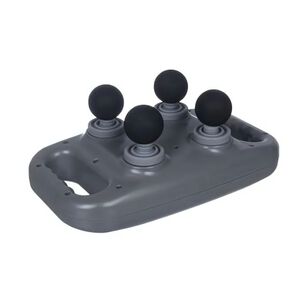 Masajeador Corporal Inal&aacute;mbrico 5 Cabezales Portatil Usb
