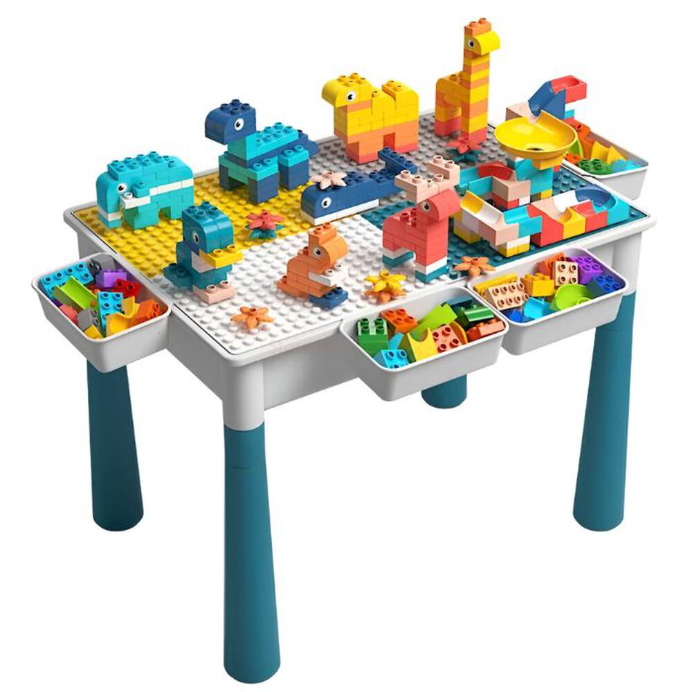 Juego De Lego Bloques De Construcción Con Mesa image number 0.0