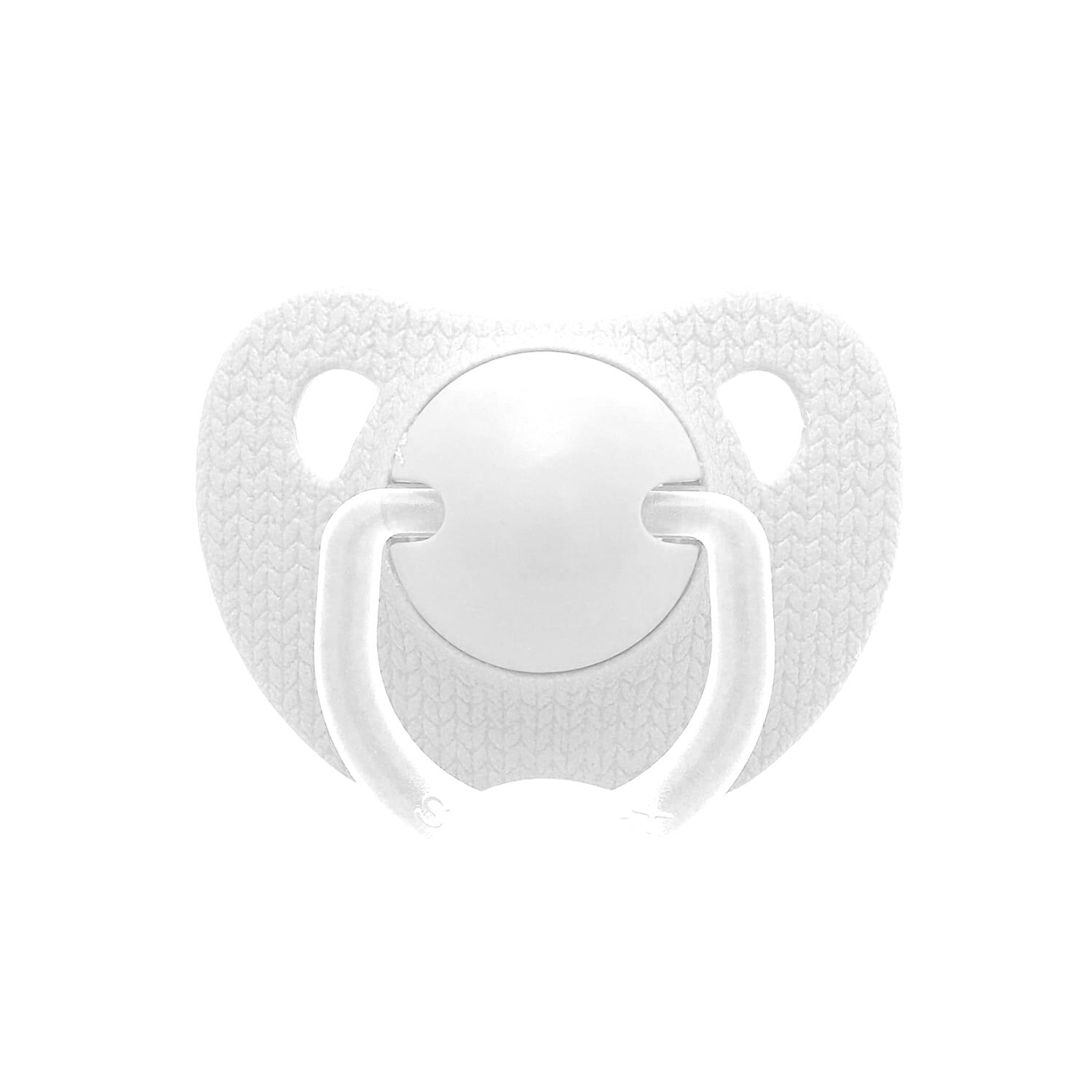 Chupete Evolution Blanco Tetina Anat&oacute;mica De Silicona +6m image number 0.0