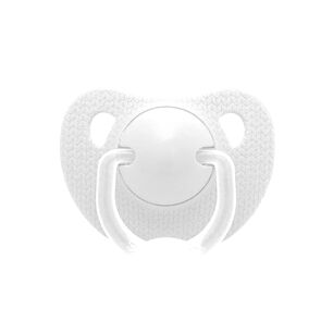 Chupete Evolution Blanco Tetina Anat&oacute;mica De Silicona +6m