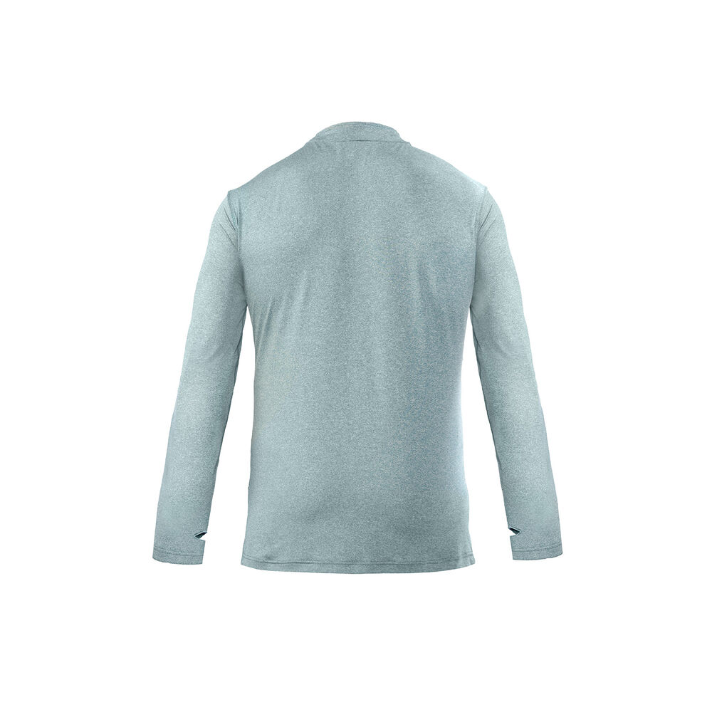 Polera Dry Fit Hw Spx Manga Larga Hombre Dark Green image number 1.0