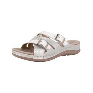 Sandalia Druk Plateado Passer