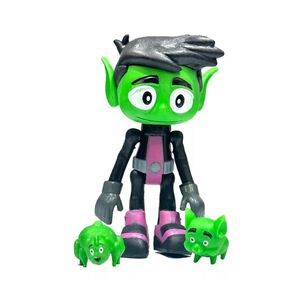 Juguete Figuras Jovenes Titanes 3 Piezas 14cm Accesorios