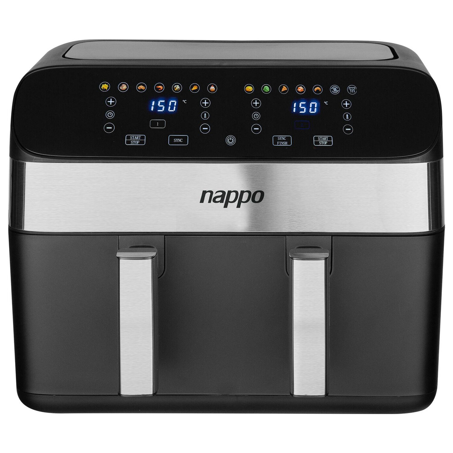 Freidora De Aire Doble Nappo 2200w 9 Litros 14 Funciones image number 4.0