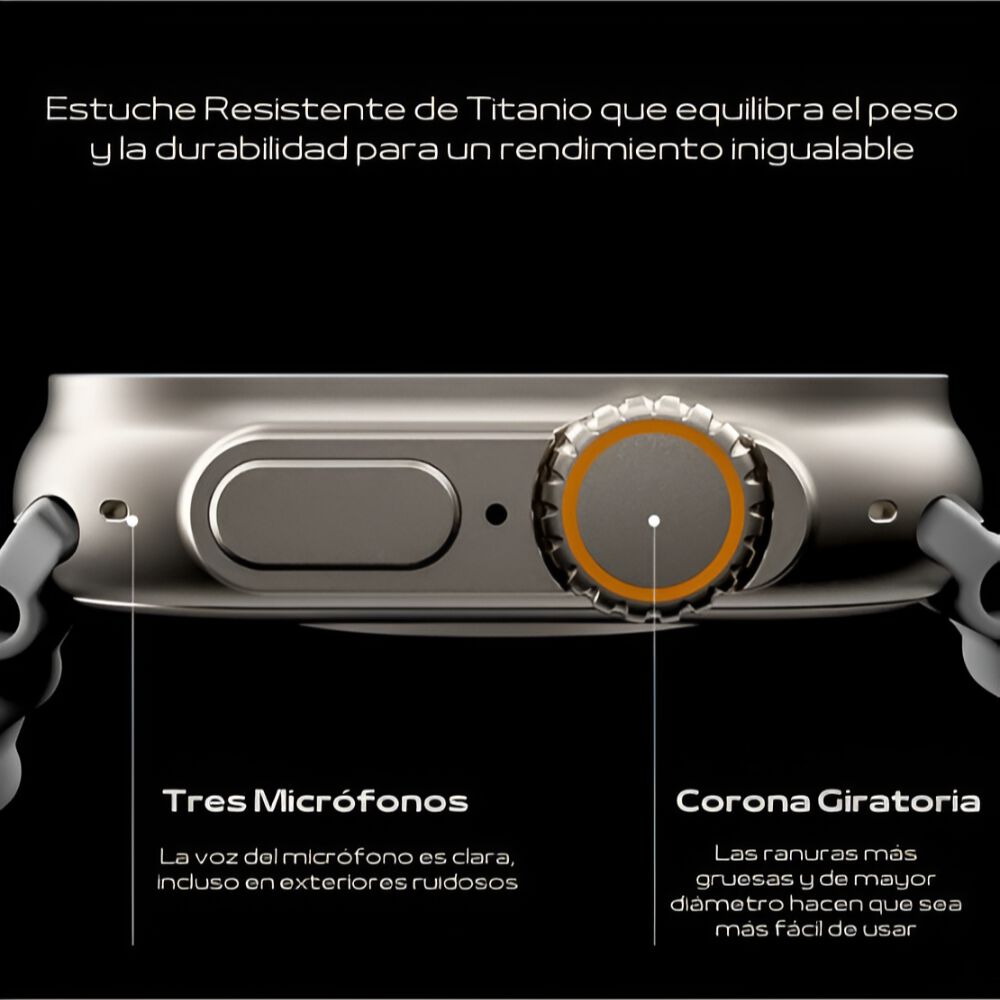 Smartwatch Deportivo S12 Ultra Sport Inclock 50mm Waterproof image number 8.0