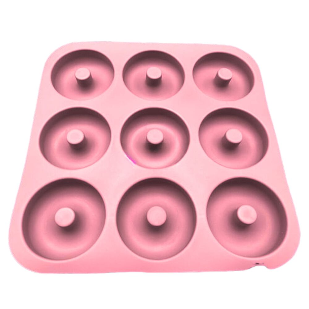 Moldes De Silicona Para Donas Rosa image number 3.0