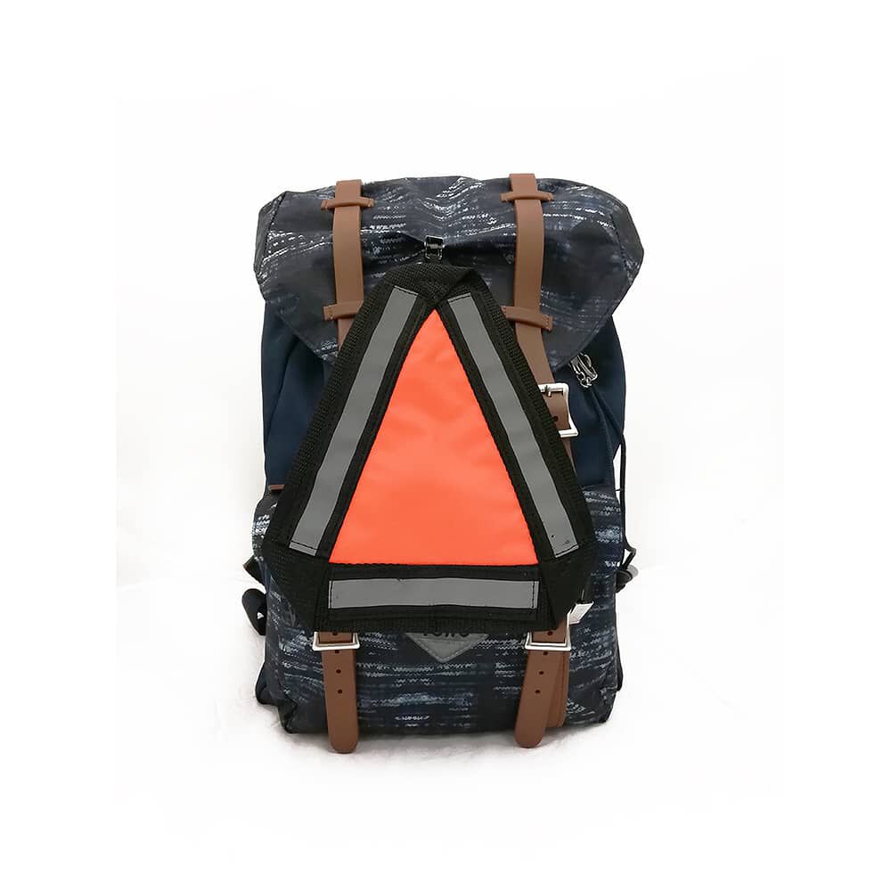 Triangulo Reflectante Naranjo image number 4.0