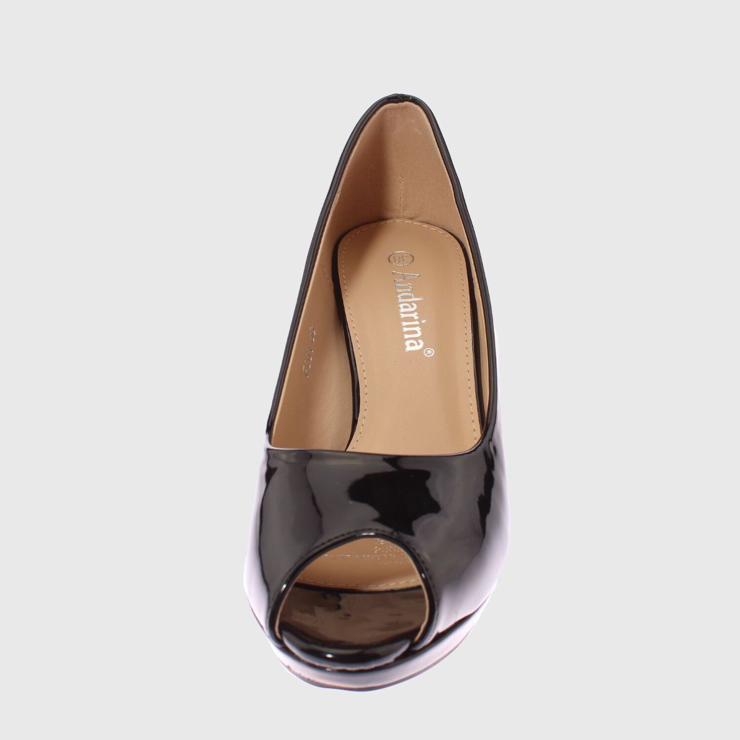 Zapato Terrapl&eacute;n Negro Andarina Art. 5f061black image number 2.0
