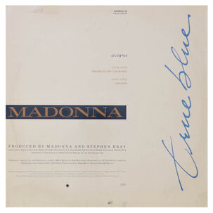 Madonna - True Blue/holiday | 12" Maxi Single Usado
