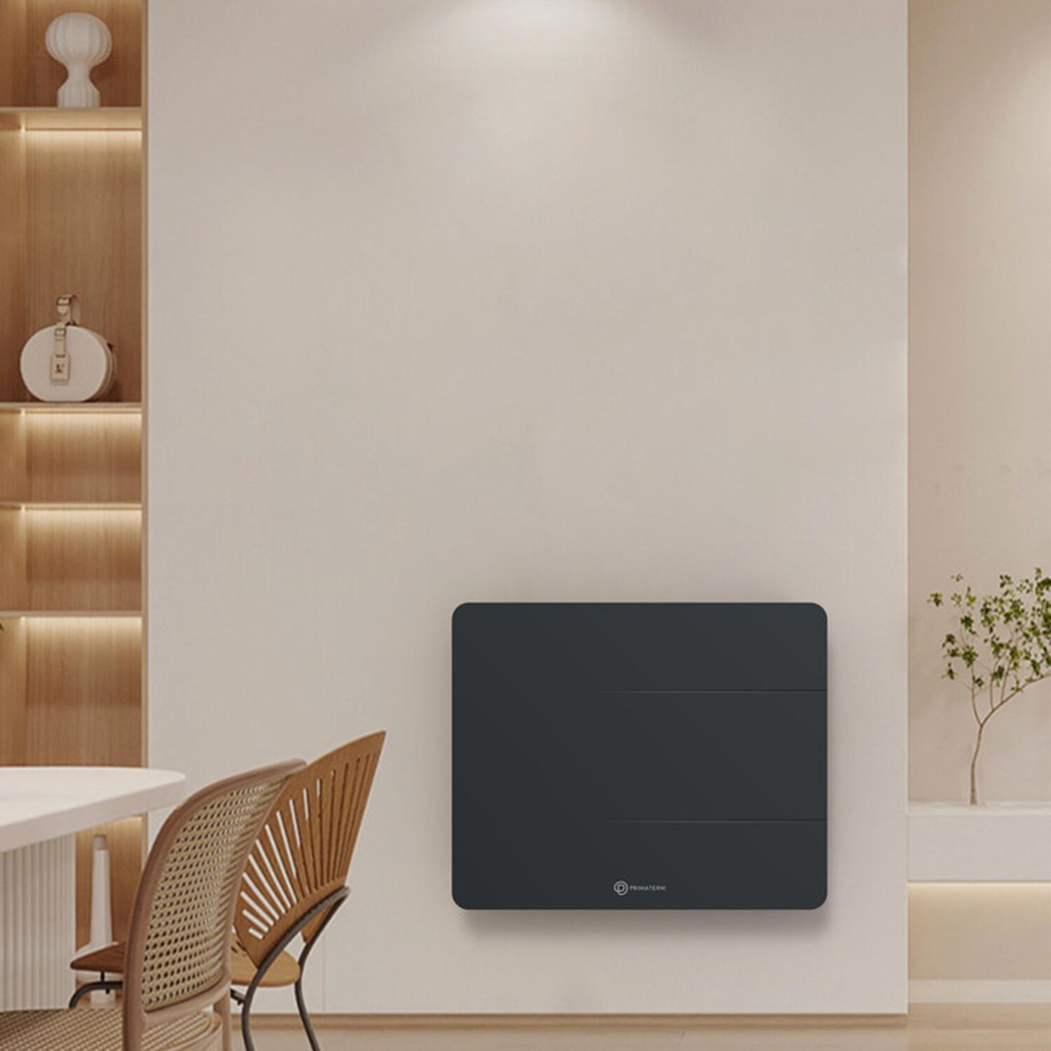 Estufa Radiador Calefactor &Oacute;nix Cer&aacute;mico Wifi Antracita 1000w Primaterm image number 5.0