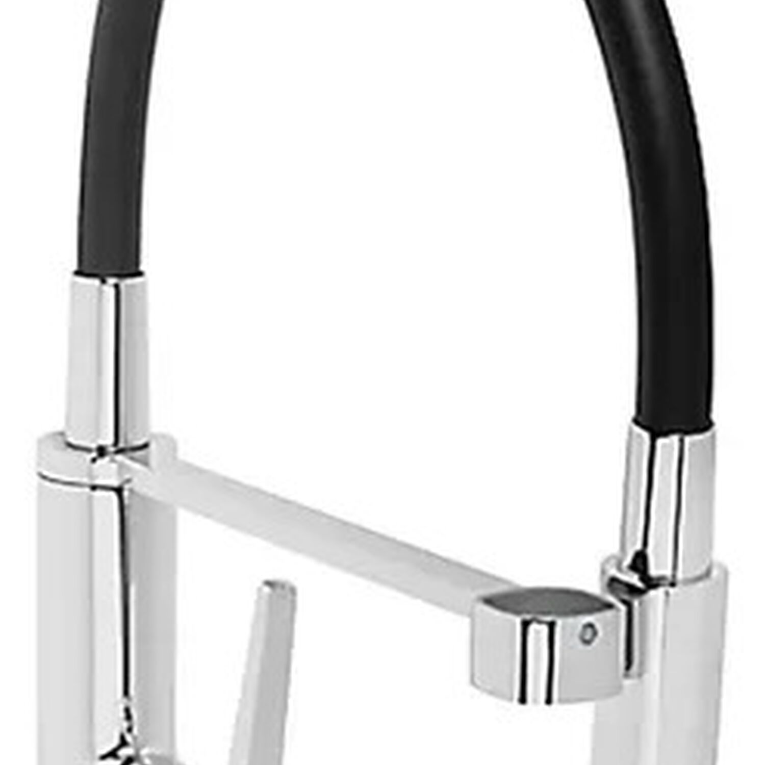 Monomando Lavaplatos Exo Stretto Cromada Cuello Negro Mate image number 5.0