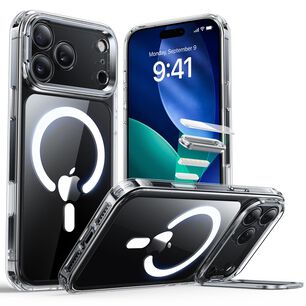 Para Iphone 17 Pro - Carcasa Magsafe Con Soporte