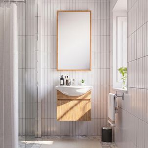 Mueble De Ba&ntilde;o Vanitorio Cic Cannes / 2 Puertas / 1 Repisa