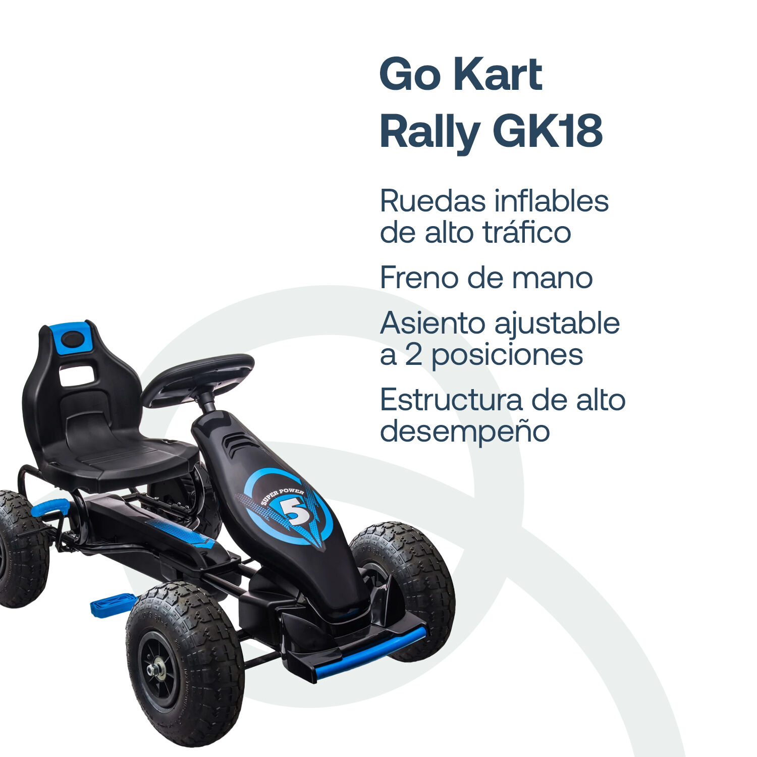 Go Kart Rally Gk18 Azul image number 2.0
