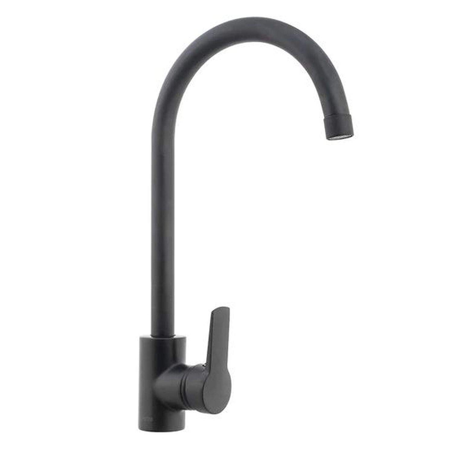Monomando Grifo Llave Vertical Lavaplatos Fregadero Arezzo Color Negro Mate image number 2.0