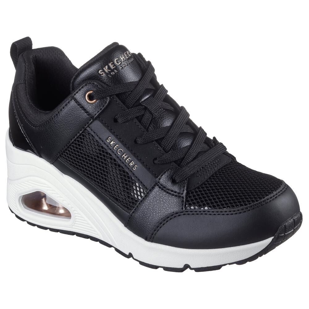 Zapatilla Urbana Mujer Skechers Uno Wedge - Everything Nice Blk image number 3.0