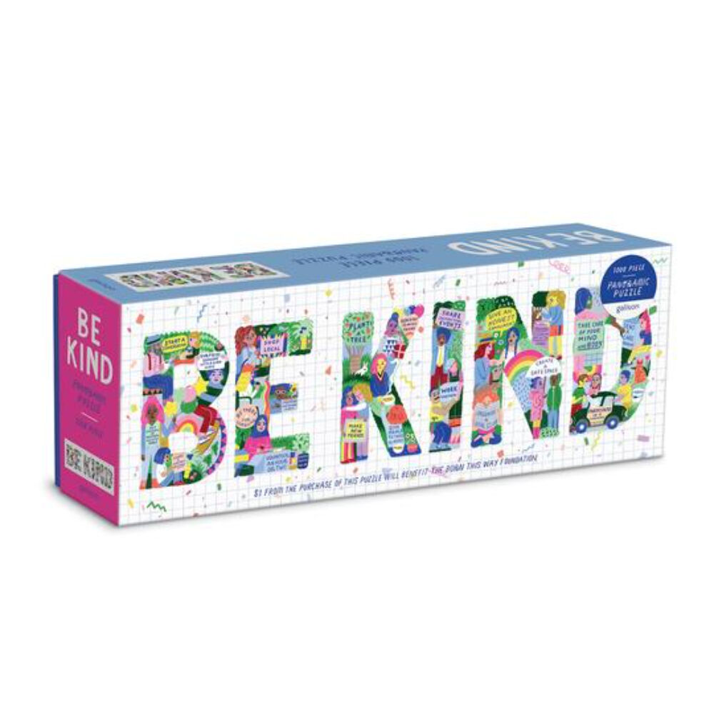 Puzzle 1000 Pcs Be Kind Mudpuppy image number 0.0