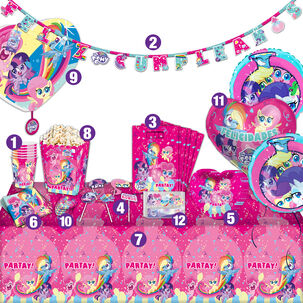 Set Cumpleaños My Little Pony Para 6 Personas Cotillón Pronobel