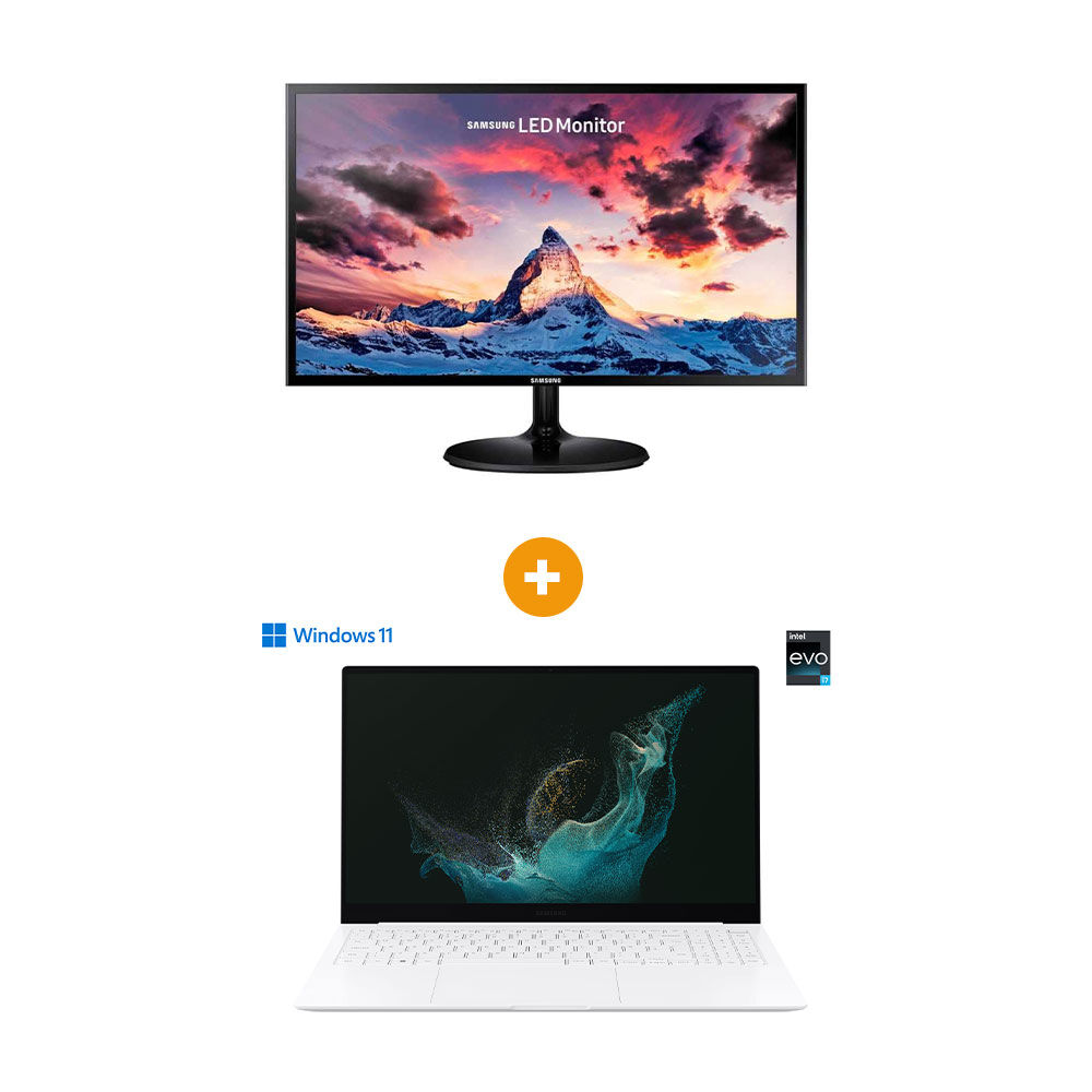 Notebook Samsung Galaxy Book2 Pro 13 13.3" / Intel Core I5 / 8 GB RAM / 512 GB SSD + Monitor Samsung LS27F350FHLXZS 27" HD image number 0.0