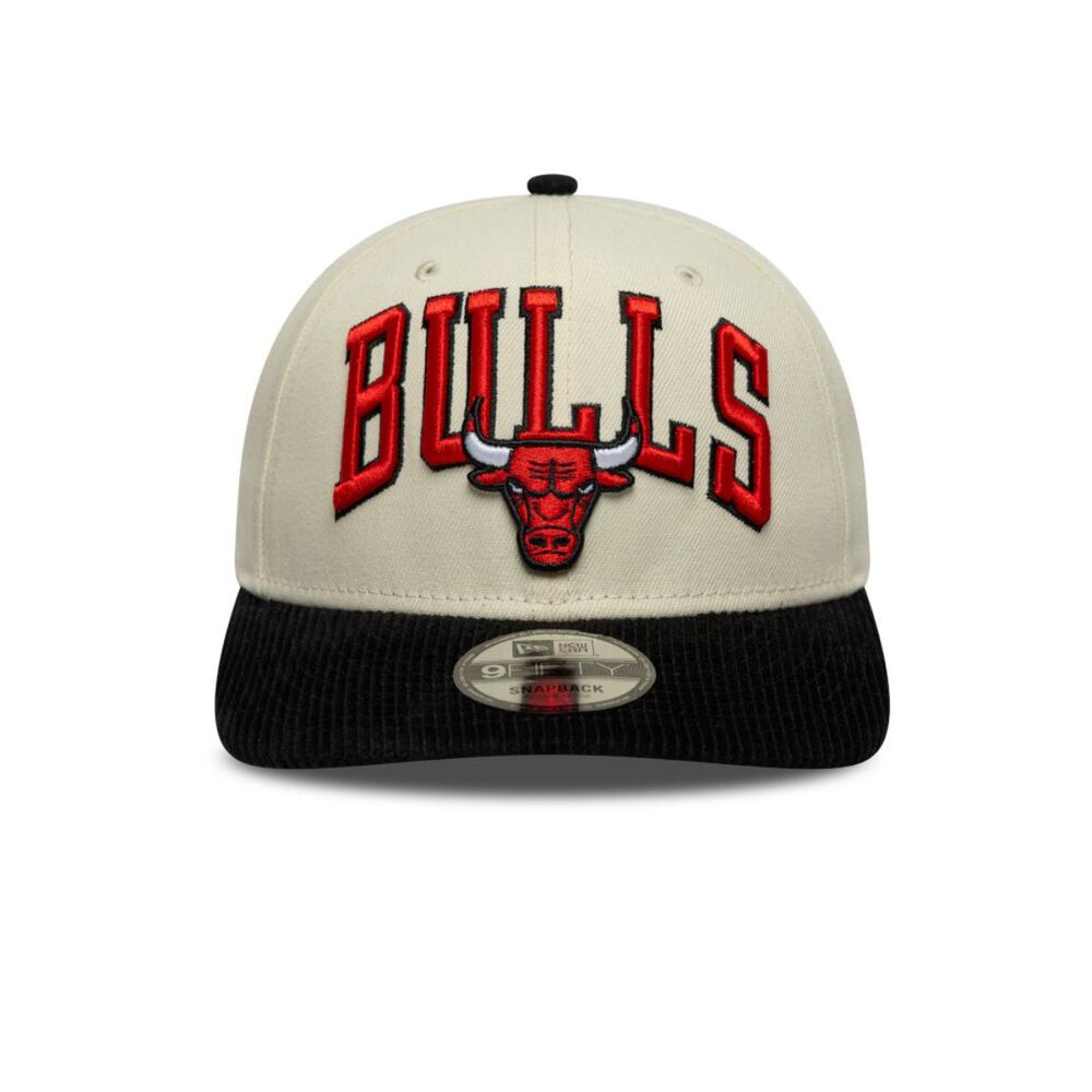 Gorra 9fifty Chicago Bulls Cord Visor Beige image number 2.0