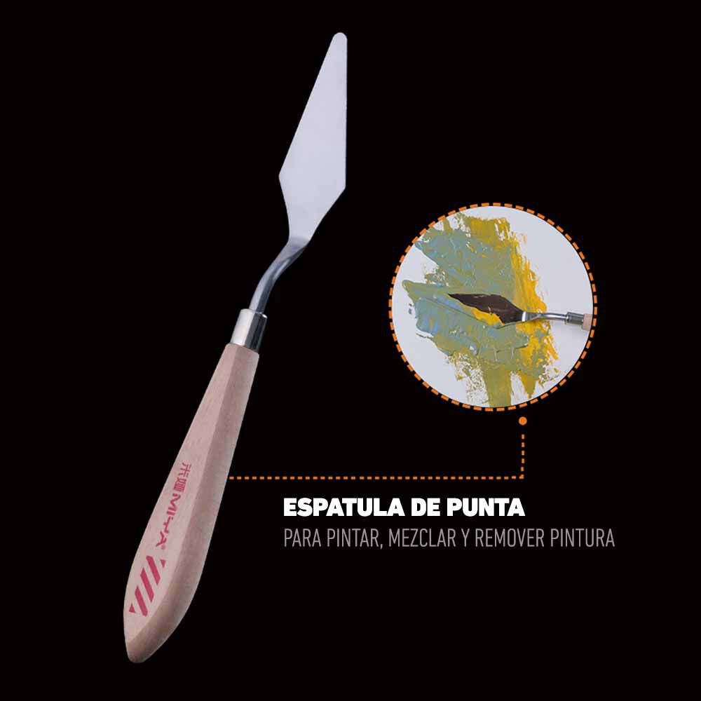 Espatula De Punta Himi-miya Para Arte Y Creacion image number 2.0