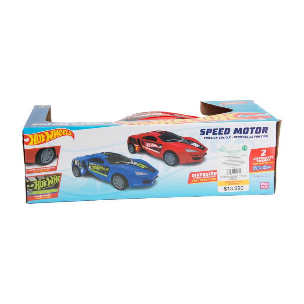 Vehiculo Friction Hot Wheels Speed Motor 42cm image number 3.0