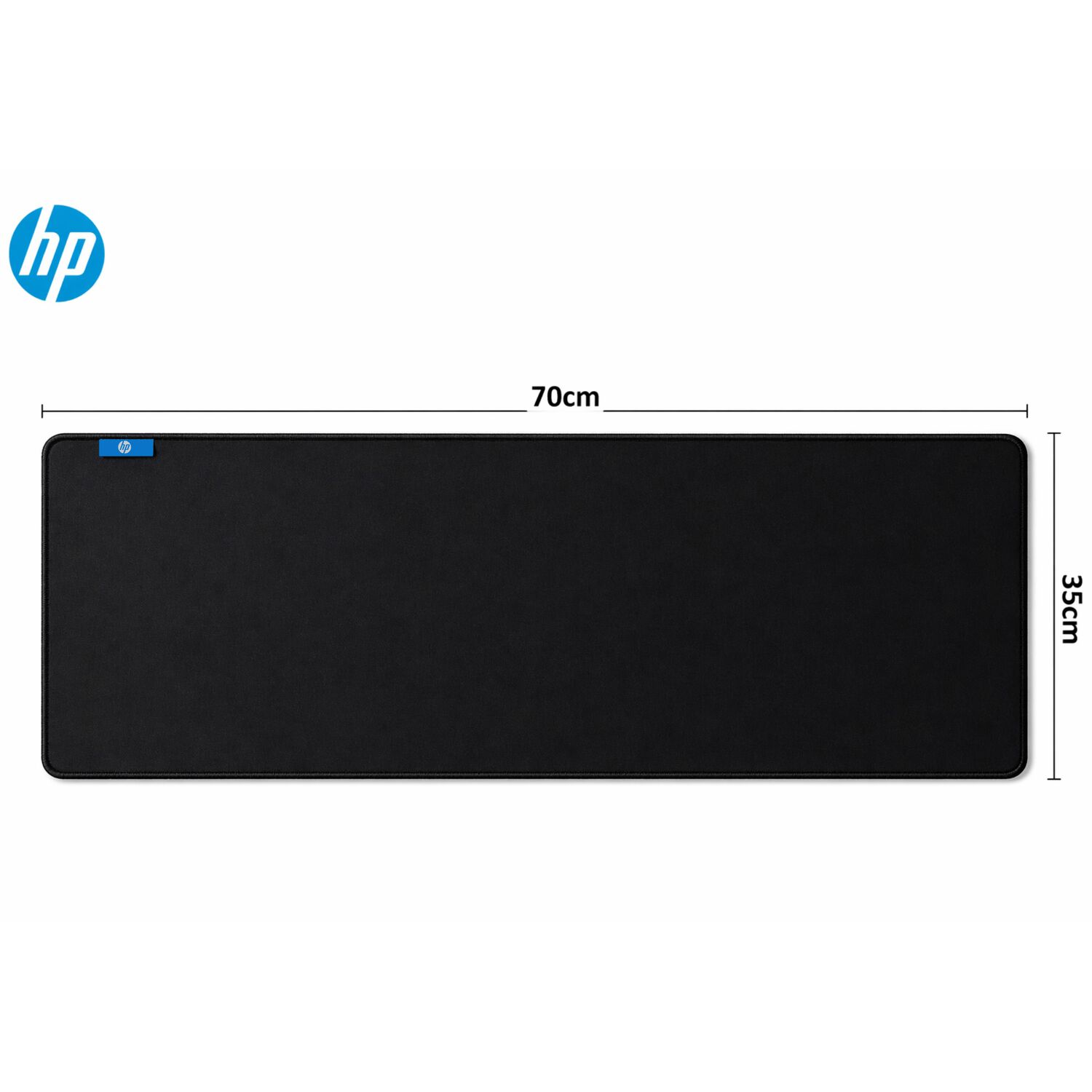 Mousepad Hp Xxl 70x35cm Gaming Edition - Black Mp705 image number 3.0