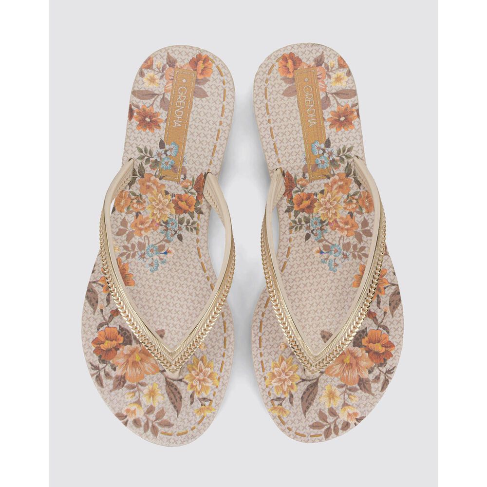 Sandalia Mujer Beige Acai Energy Grendha image number 0.0